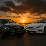 BMW M5 CS vs Tesla Model S Plaid — German Muscle Meets Electric Speed