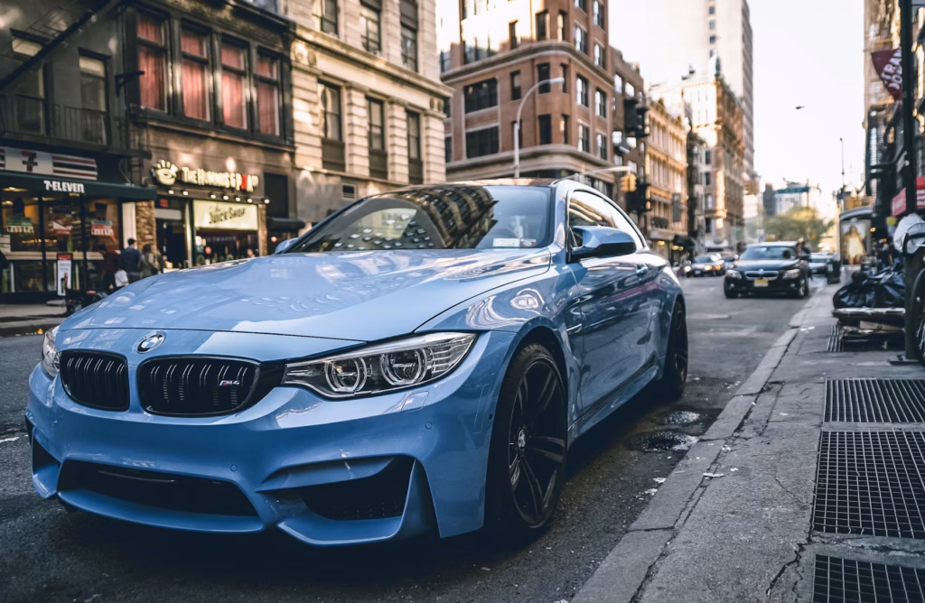 BMW M5 CS performance sedan with carbon fiber details