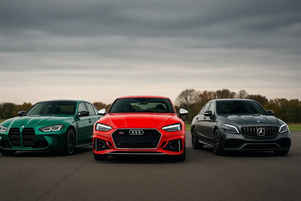 BMW M vs Audi RS vs Mercedes-AMG: Key Differences Explained