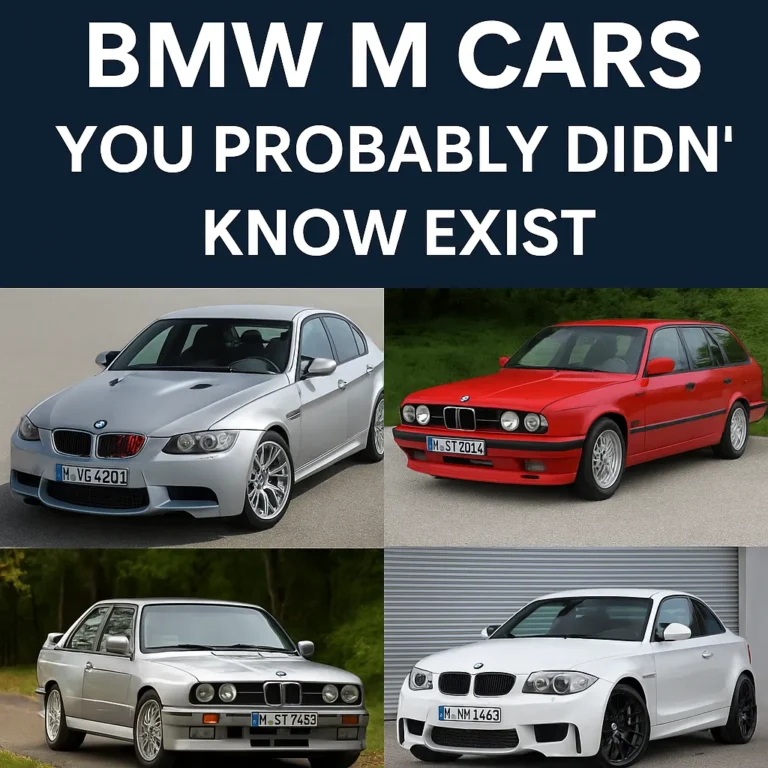 Top 7 Rarest BMW M Cars Ever Built – Limited Editions You Probably Never Heard Of