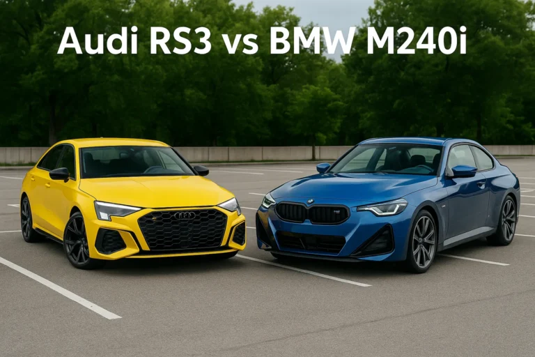 Audi RS3 vs BMW M240i – Entry-Level Performance Battle