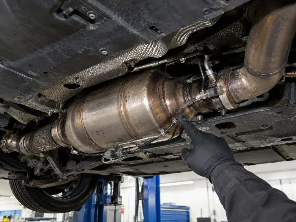 BMW diesel particulate filter regeneration on a BMW 335d