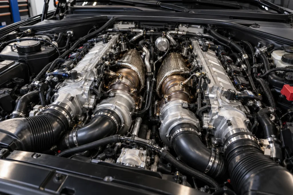 BMW N63 engine problems: the twin-turbo hot-vee V8